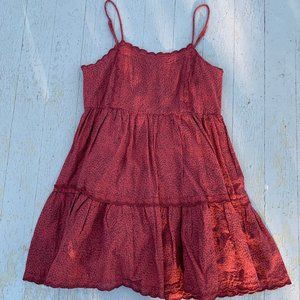 Urban Outfitters Hanna Scallop Babydoll Dress